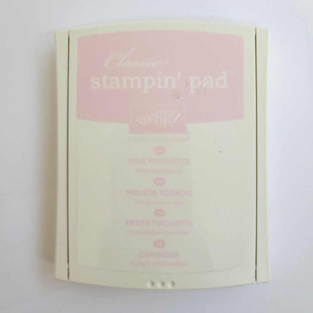 🎀SOLD🎀 Stampin Up! Classic Stampin' Pad - Pink Pirouette